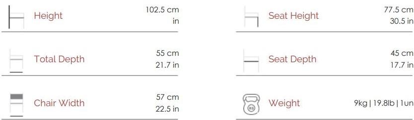 Fenabel Высокий табурет со встроенной подушкой Tagada Ba.2520-1 - Вид №2