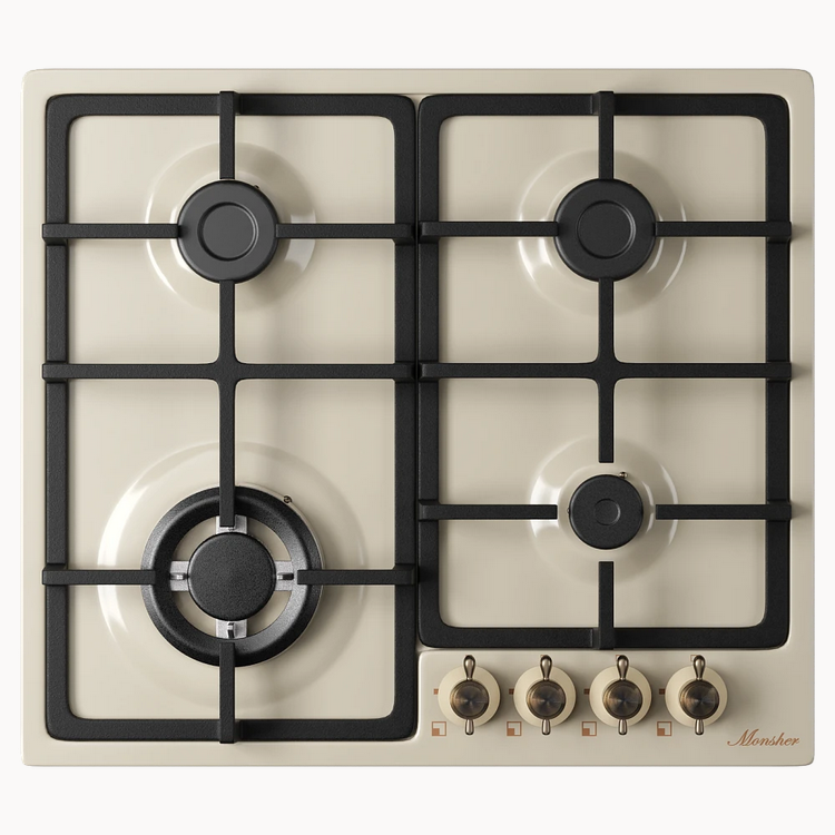 9121447 Газовая варочная поверхность Monsher MSG 67 RC Bronze STDN-0090126