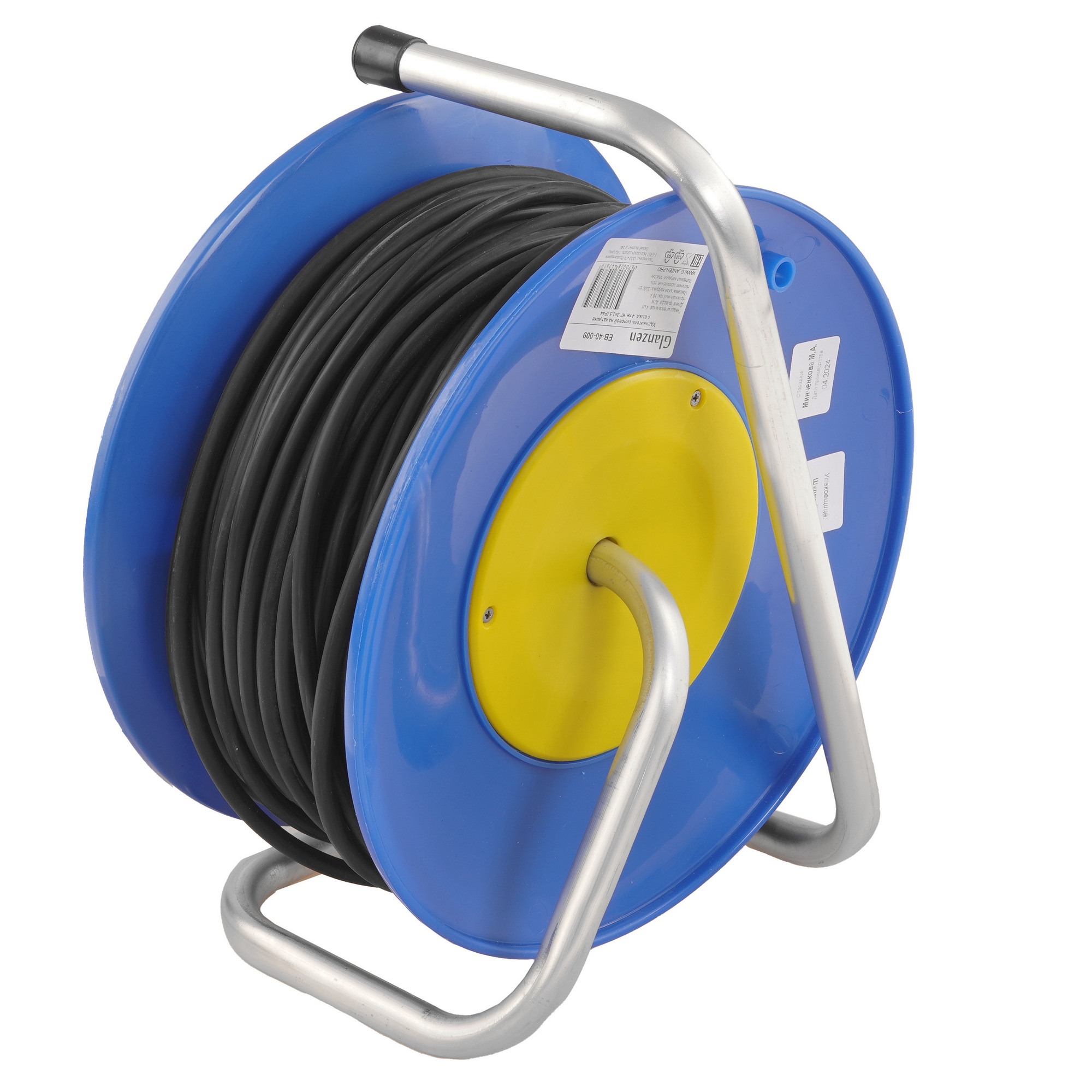 Удлинитель силовой GLANZEN EB-40-009 синий 9157998 STDN-0096215 - Вид №1