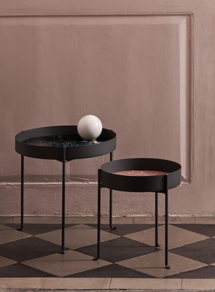 Мраморный круглый журнальный столик с подносом In Stock SALVATORI - PIETRA L ARCH-00102906 - Вид №2