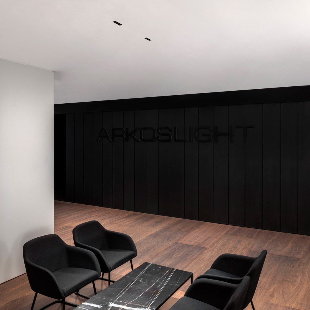 Несколько алюминиевых светодиодных утопленных прожекторов Arkoslight Black Foster Micro ARCH-00052834 - Вид №8