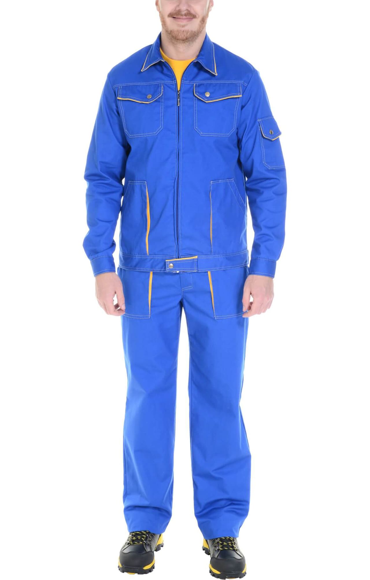 69247 Костюм СТРИТ василек  Летняя спецодежда  размер 60-62/170-176  - Вид №2