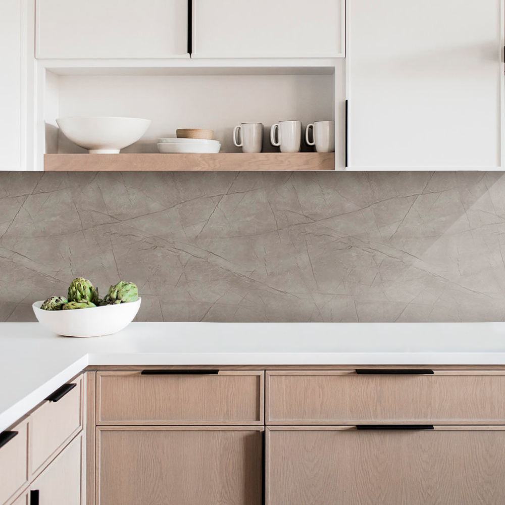 Кухонный фартук АБС Stella Light Каспий Бронза 600*3000*0,75мм STSR-1008 - Вид №1