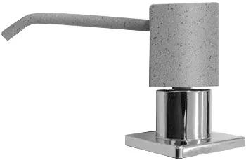 Дозатор 004 "Квадрат" серый GRANFEST 004 серый