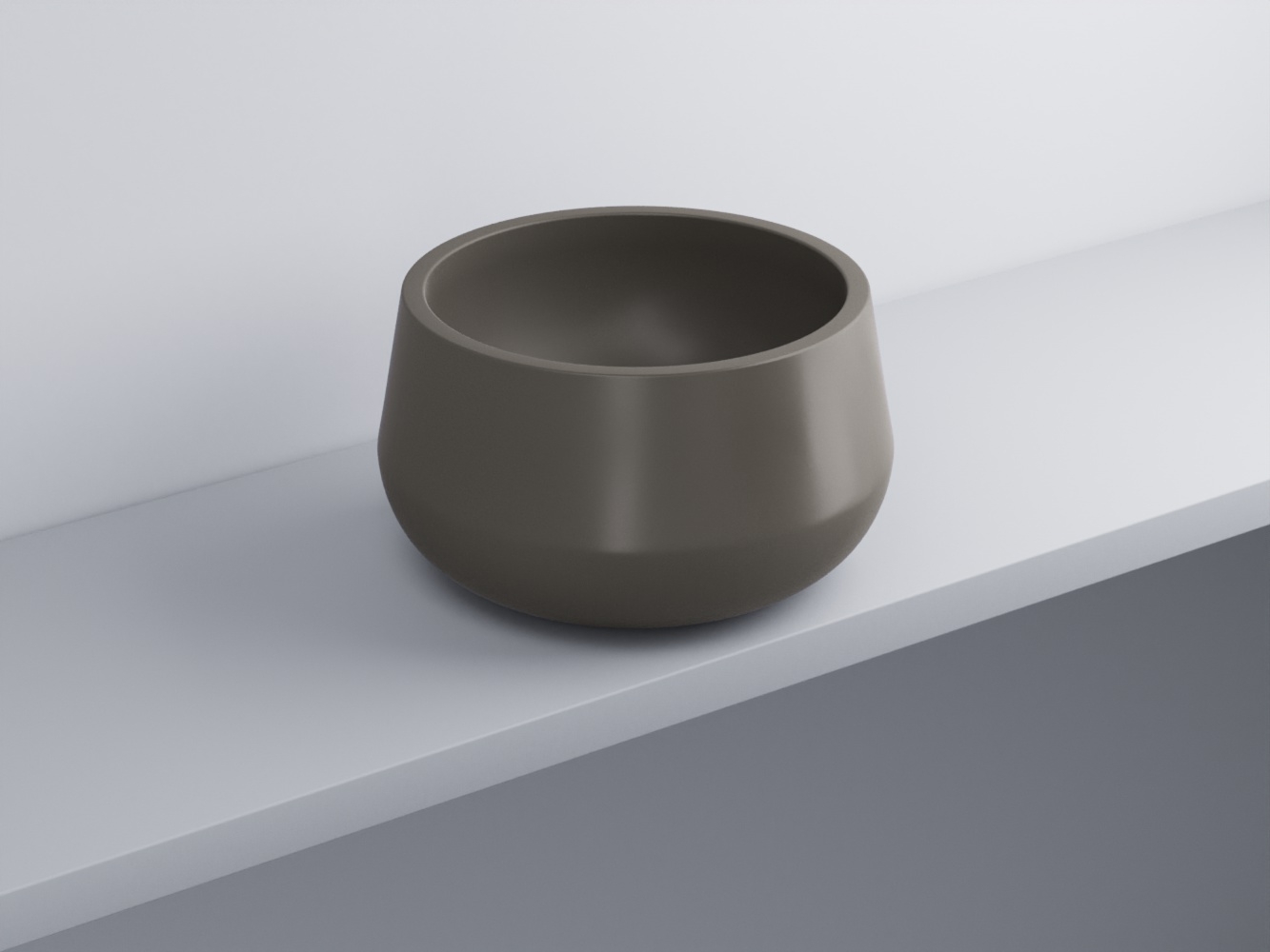 BATA-FN Накладная чаша Tina h26 cielo Le Bacinelle Ceramica Cielo