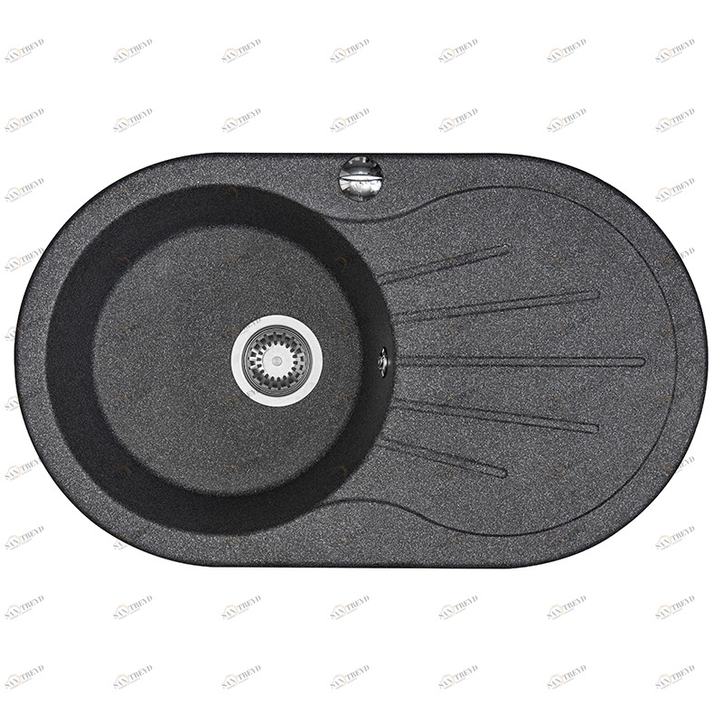 1A714032PA210 Мойка кухонная прямоугольная AQUATON Паола