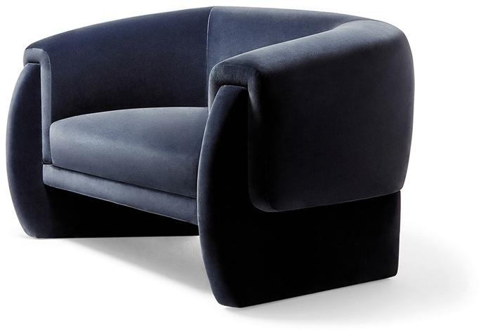 Munna Мягкое бархатное кресло Luke sun-id-1459172 - Вид №3