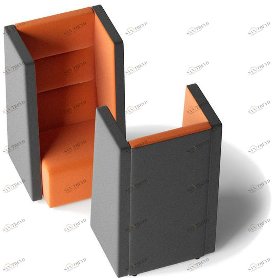 Arte & D Кресло с высокой спинкой Tres P1904 v