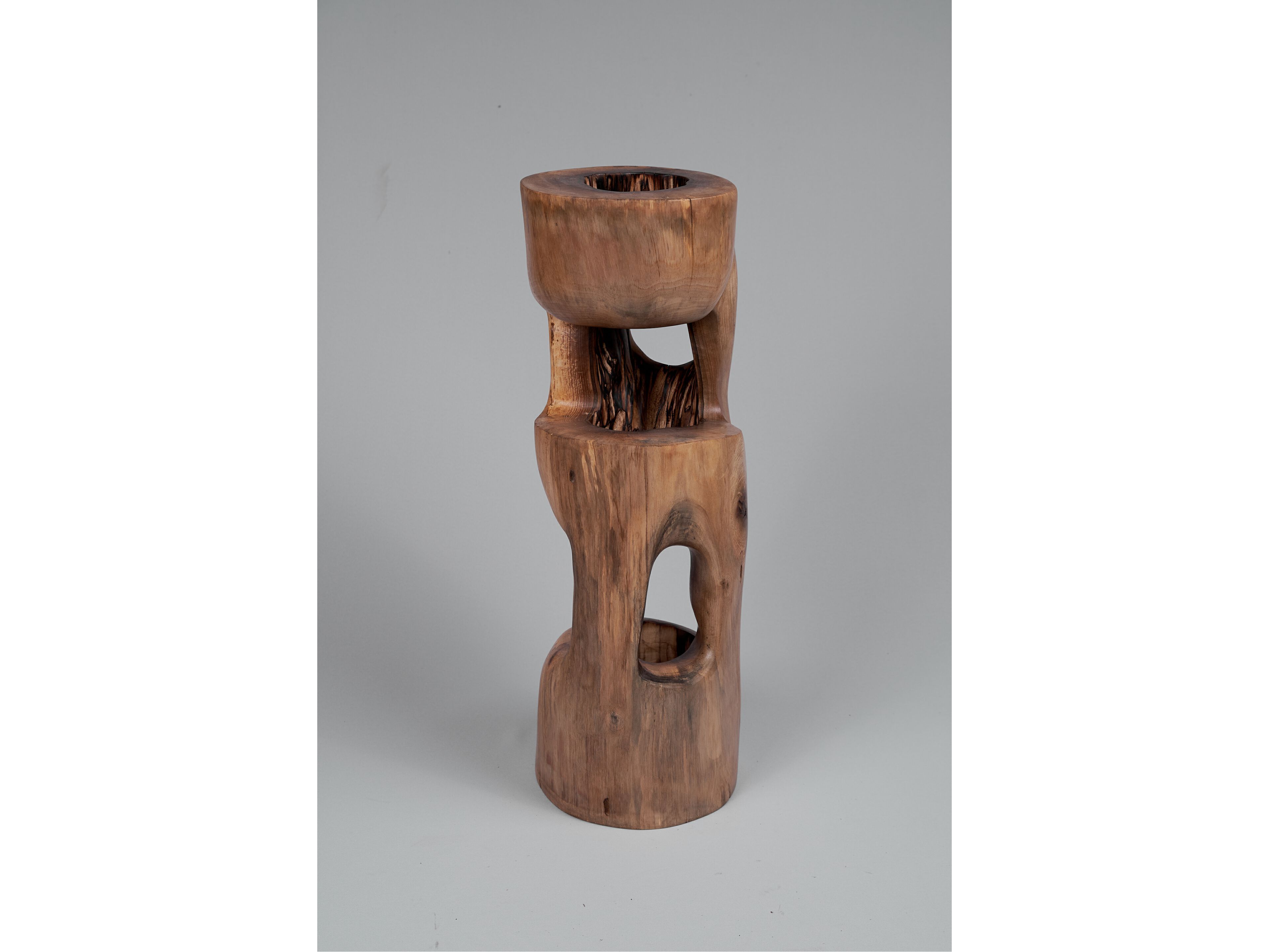 Высокий журнальный столик из грецкого ореха Logniture Leszy ARCH-00042668 - Вид №3