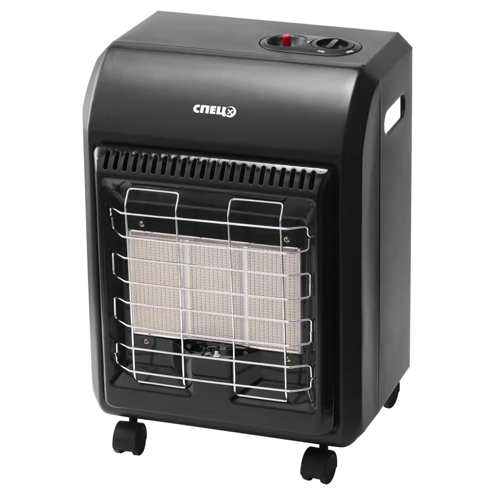 СПЕЦ Инфракрасный газовый обогреватель 4.2 кВт с мобильной конструкцией 82024152 STLM-0017835