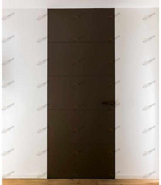 ALBED Распашная дверь в коже заподлицо со стеной Next sun-id-1368242