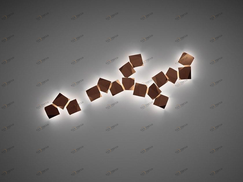 Vibia Аппликация на поликарбонато Origami sun-id-1353825