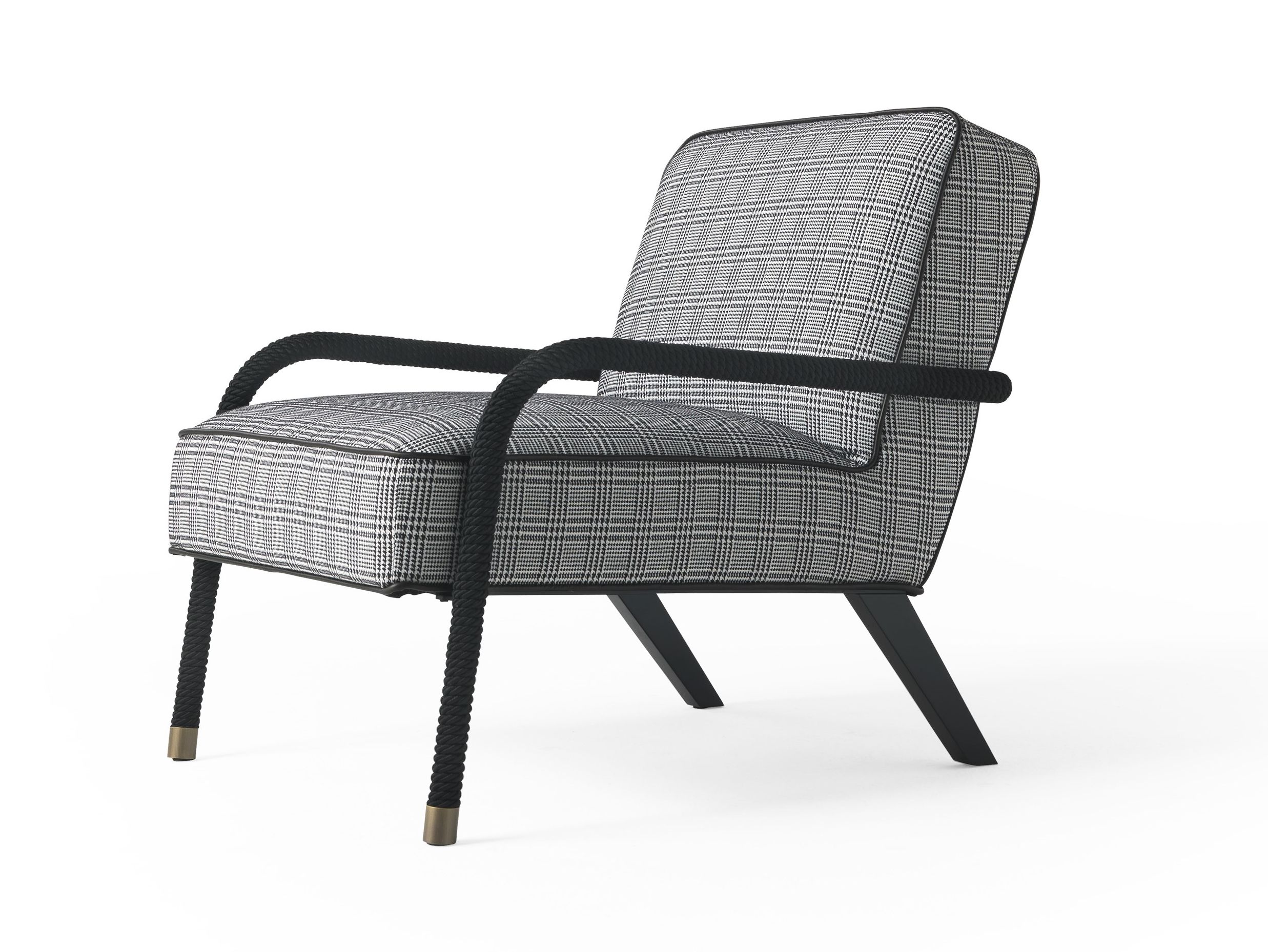 Тканевое кресло с подлокотниками Gianfranco Ferré Home Loop ARCH-00079640 - Вид №1