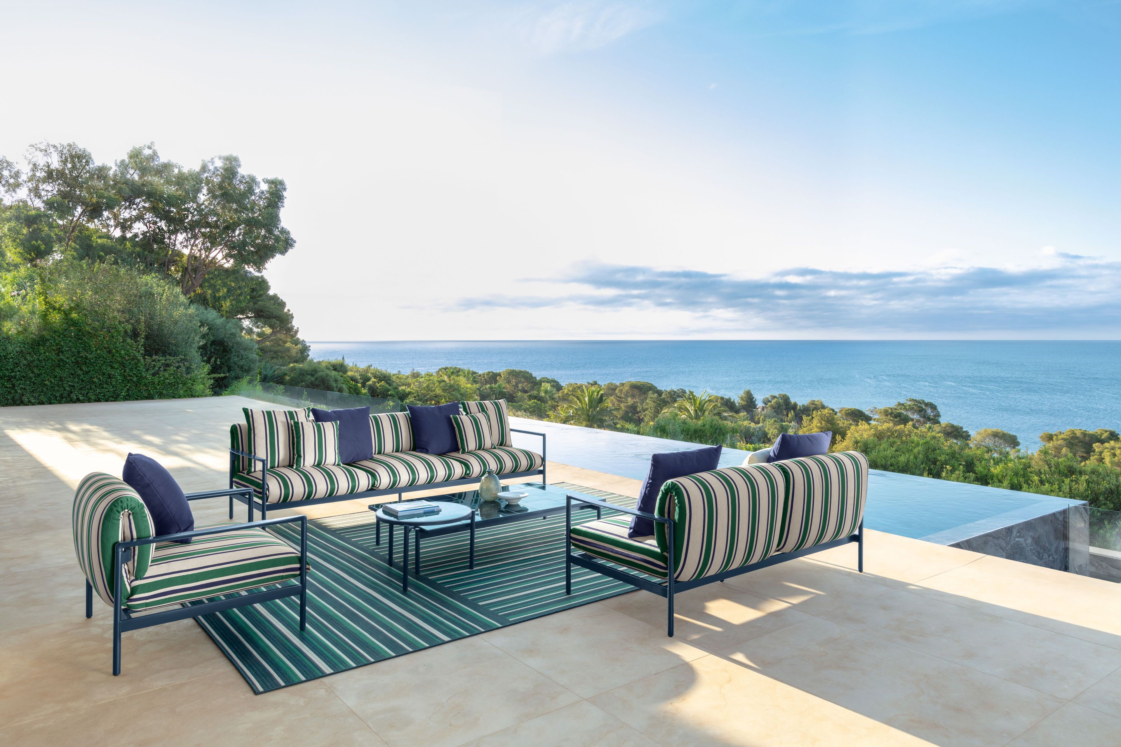 Алюминиевый прямоугольный садовый столик Talenti Nalu ARCH-00088049 - Вид №7