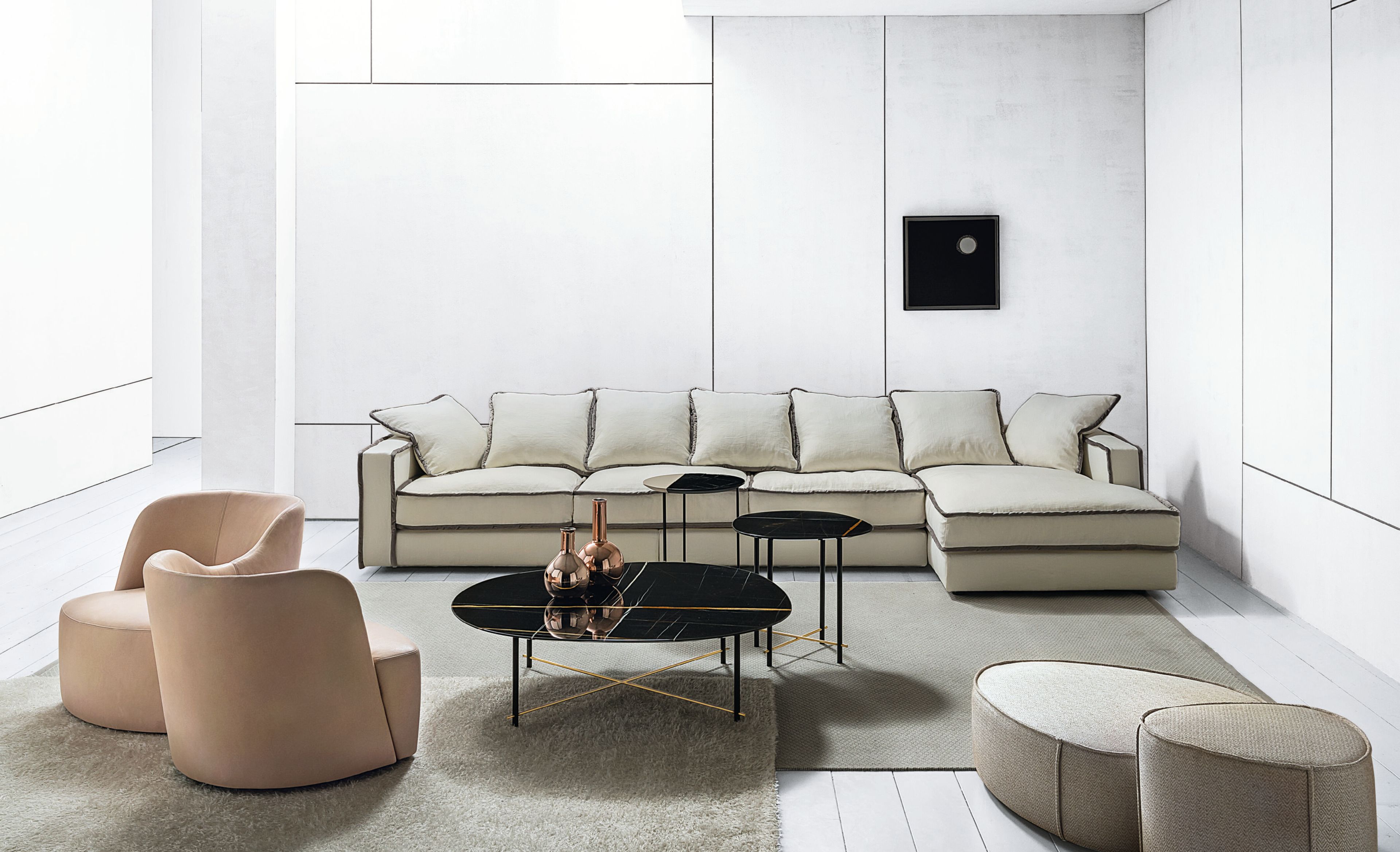 Круглый мраморный журнальный столик Casamilano SHANGHAI ARCH-00101208 - Вид №2