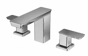 Смеситель для умывальника на три отверстия PHILLIS F256101C-ENG bravat