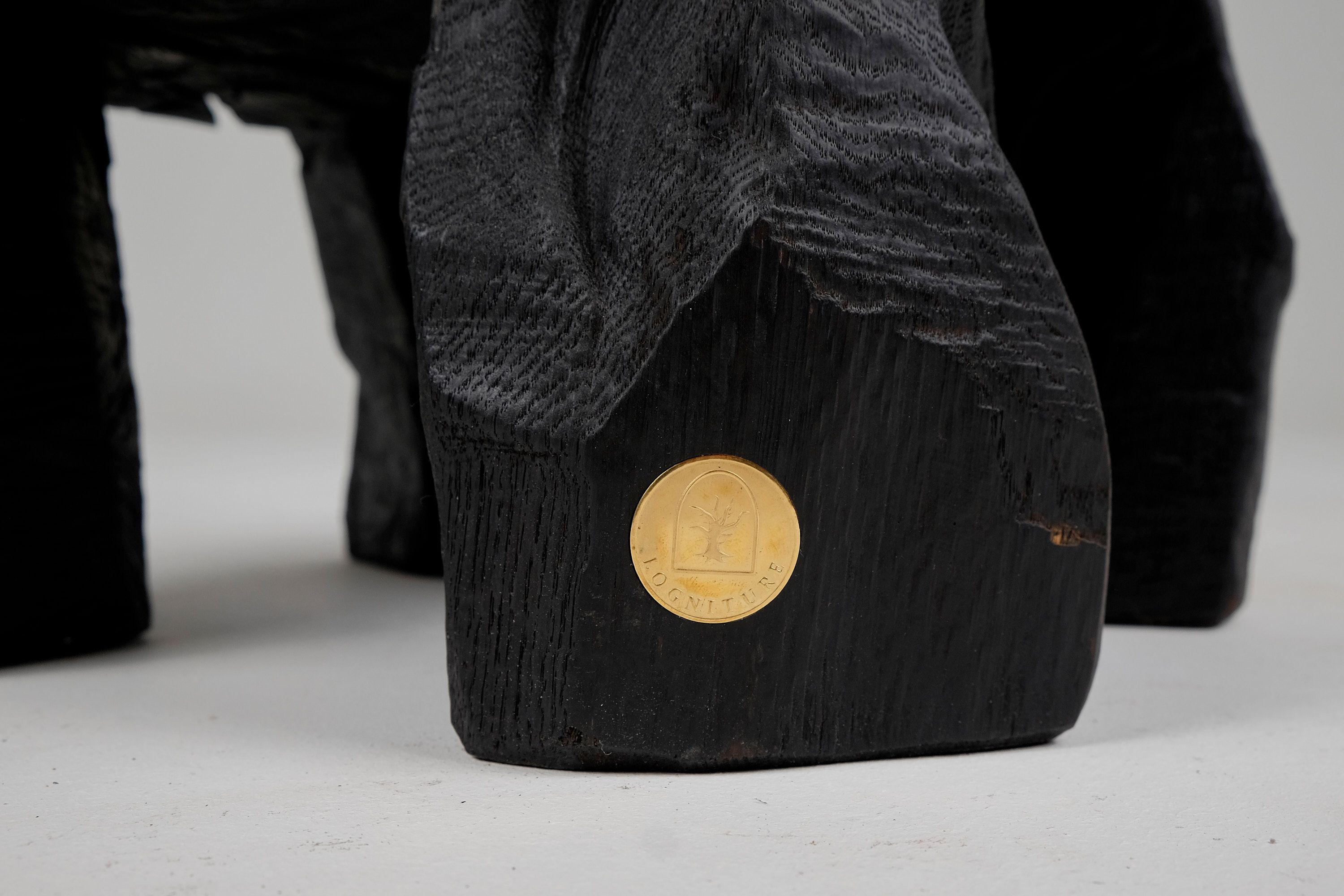 Низкий дубовый стул Logniture Jownik ARCH-00048410 - Вид №16