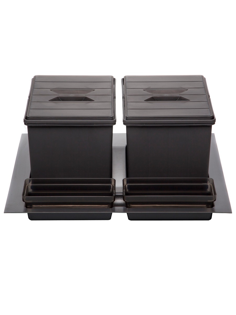 Система сортировки мусора Omega 600/24 Anthracite NAVAKO 10098 - Вид №1