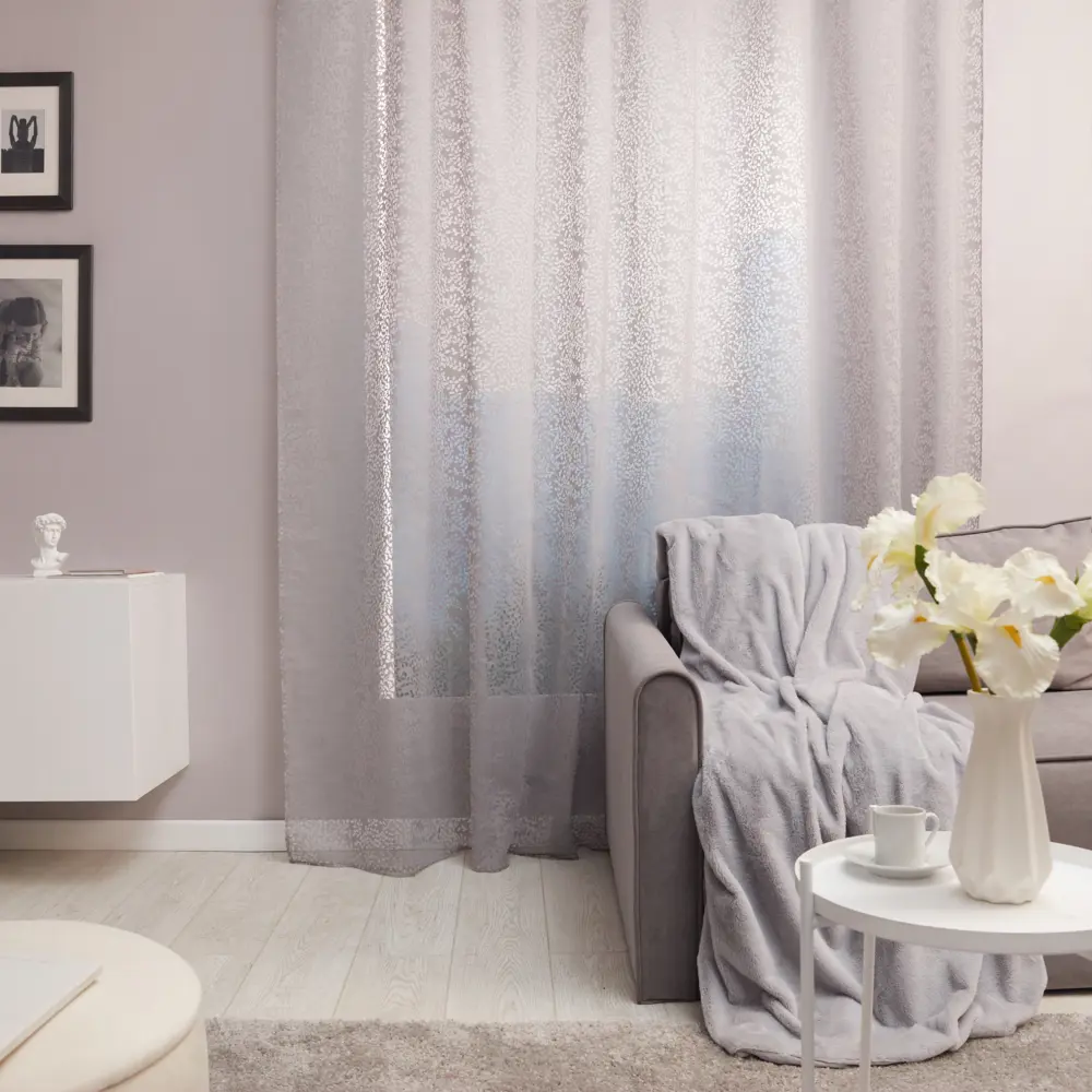 INSPIRE Тюль Osaki Granit 5 — элегантная вуаль для ваших окон 85868120 STLM-1350688