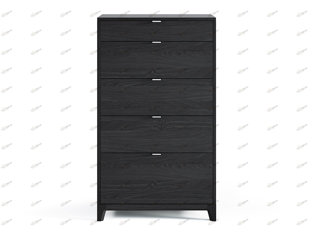 Комод высокий черный Case THE IDEA ДИЗАЙНЕРСКИЕ 209982 Черный 