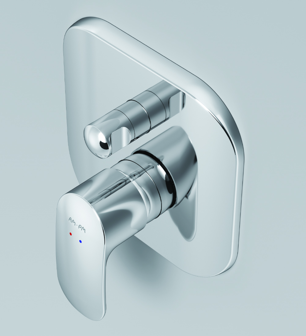 F3085000 cмеситель д/ванны/душа встраиваемый шт AM.PM Sensation - Вид №2