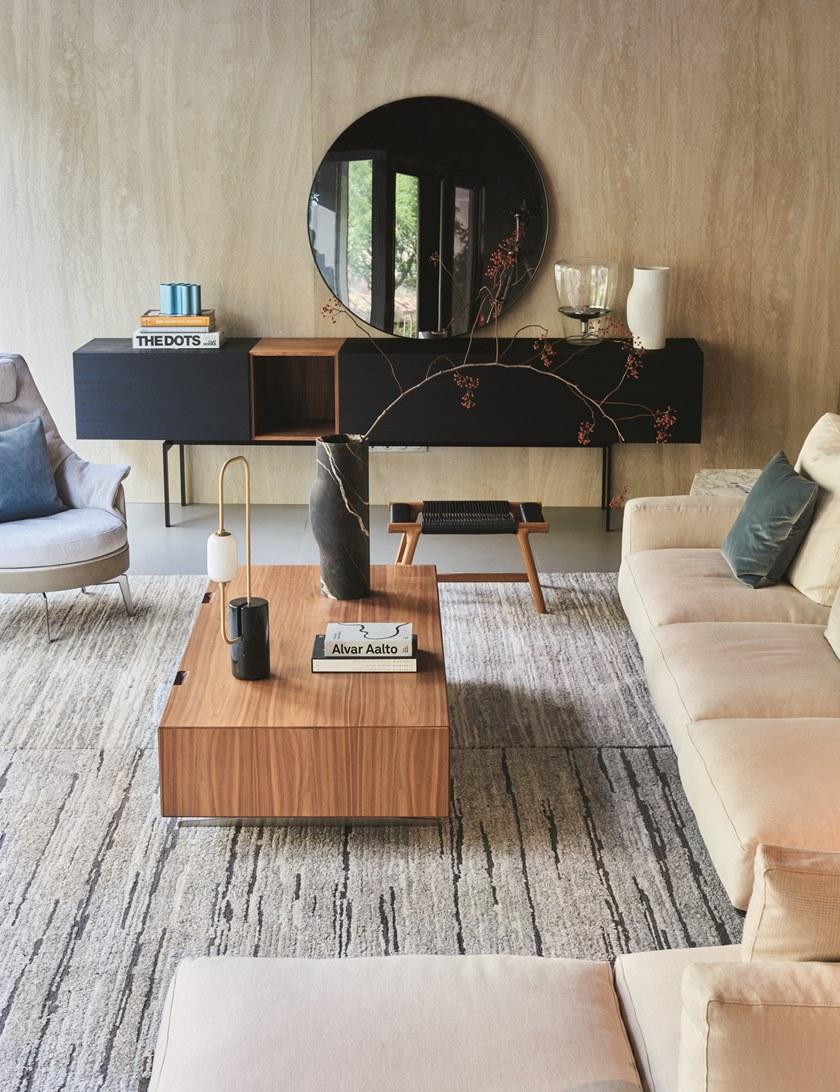 Toulemonde Bochart Прямоугольный полосатый коврик ручной работы Linea sun-id-1474740 - Вид №2