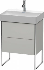 XS445300707 XSquare Тумбочка напольная компакт Бетонно-серый матовый декор