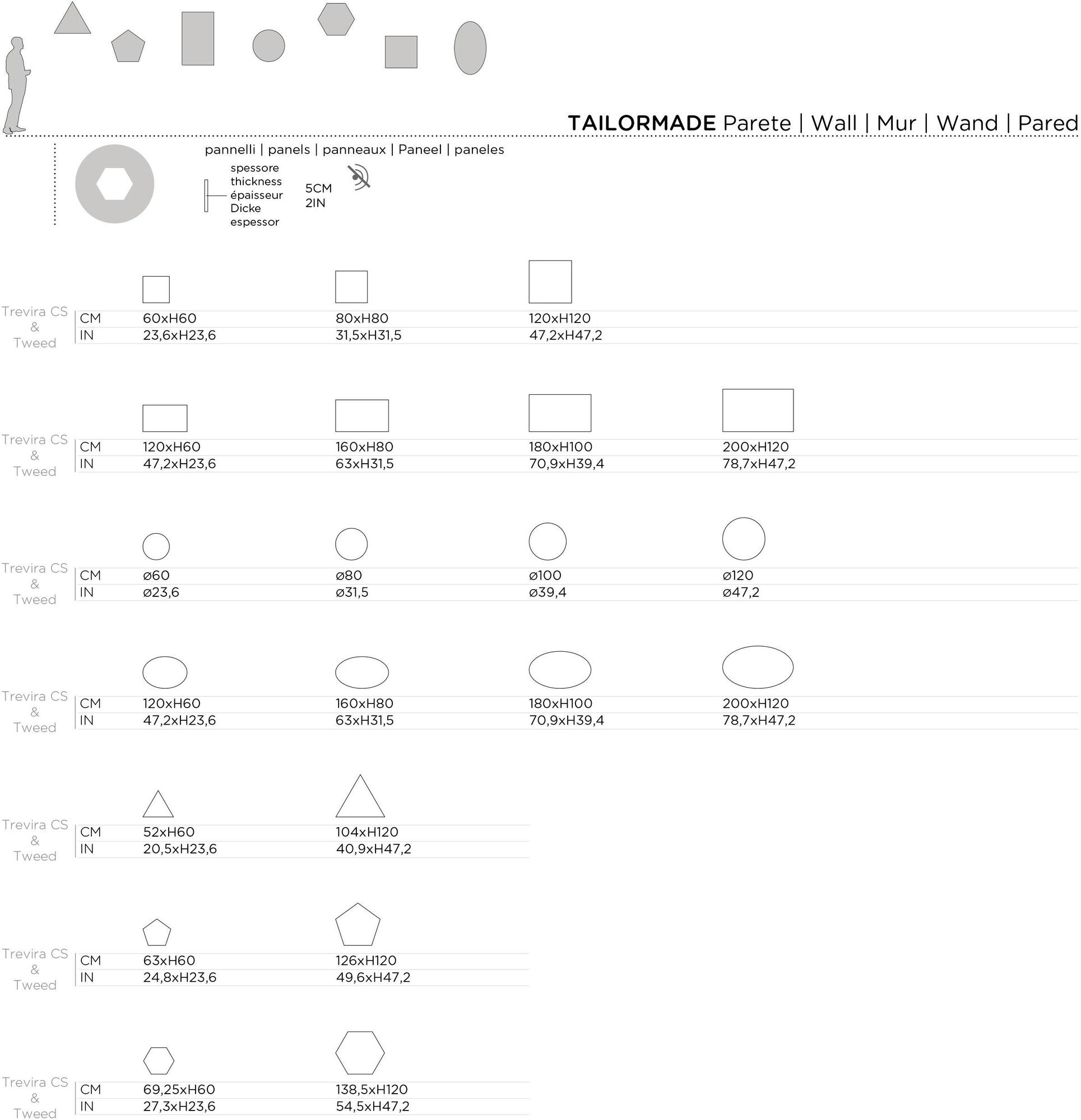 Slalom Акустическая стеновая панель из огнестойкого полиэфирного волокна Tailor made sun-id-1447730 - Вид №7