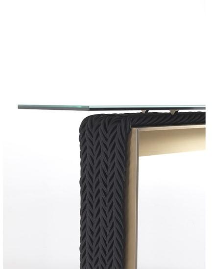 Gianfranco Ferré Home Прямоугольная консоль из металла и стекла Glasgow sun-id-1398547 - Вид №1