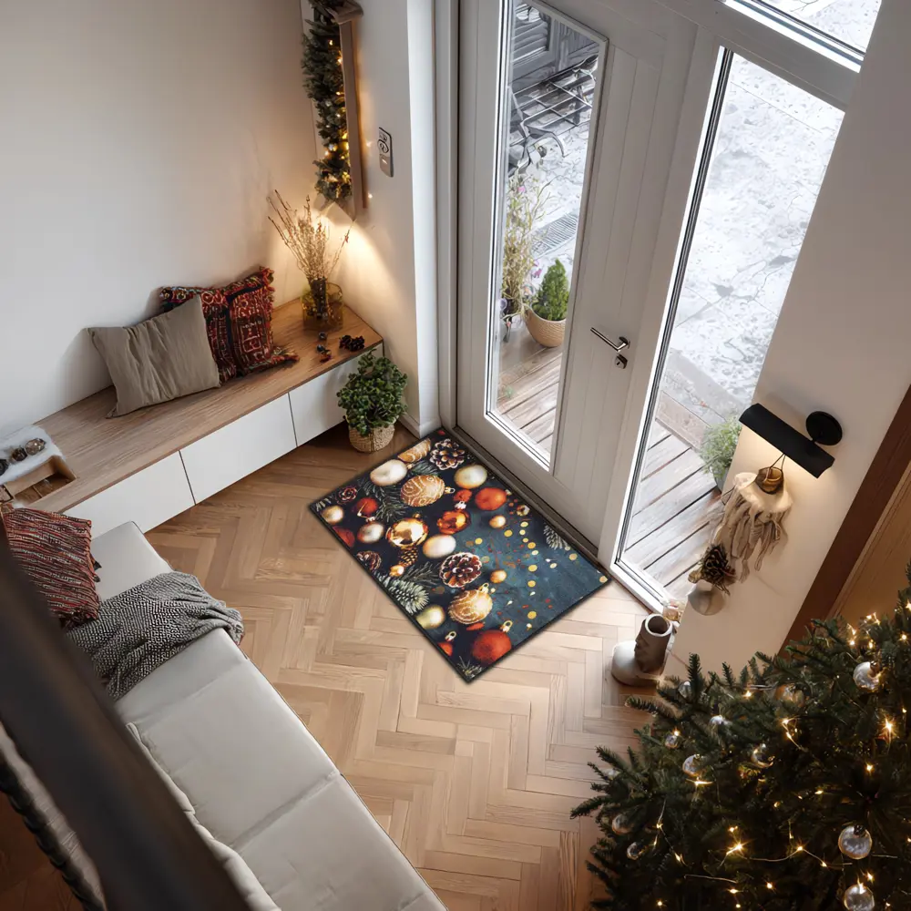 Грязезащитный коврик Confeti Green 50×80 см 89439198 Santreyd STLM-1581933