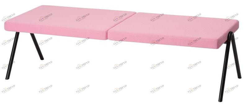 LOEHR Скамья из ткани без спинки Plato sun-id-1406449