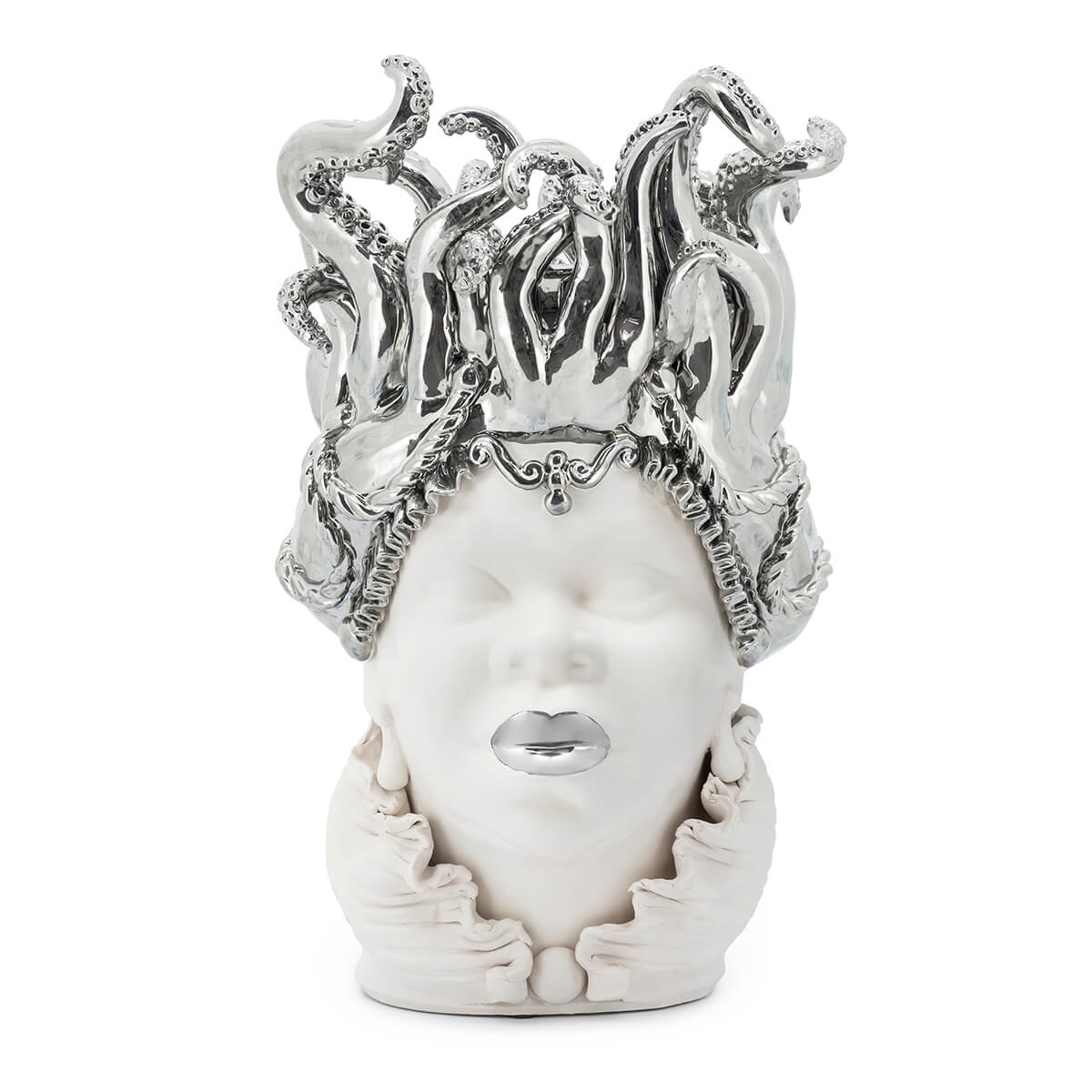 200996-01 ABHIKA ВАЗА MORO LADY TENTACLES GOLD  - Вид №1