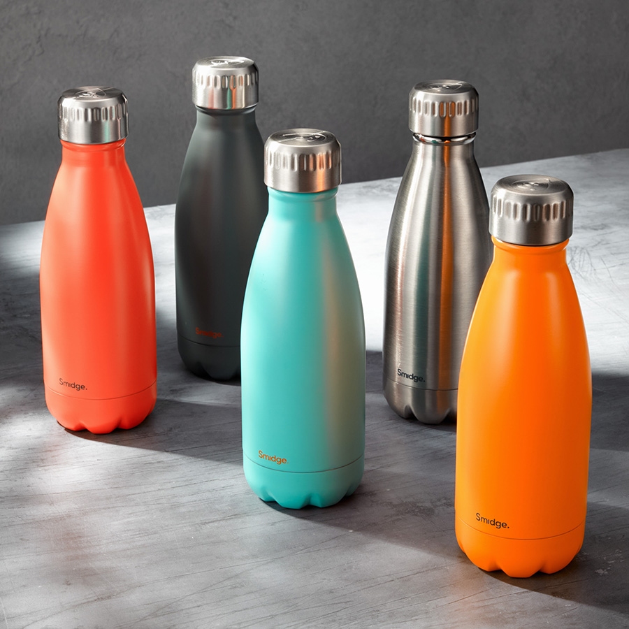 SMID20A Термобутылка 350 мл aqua Smidge  - Вид №4