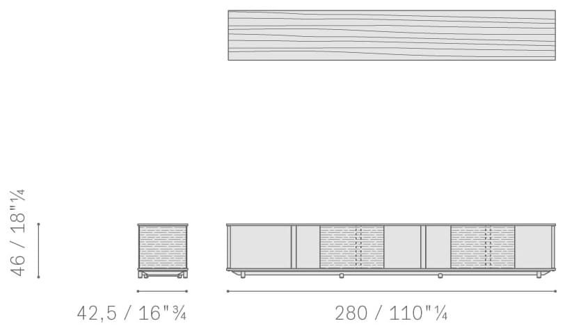 Мадия из технической ткани Poltrona Frau офис-системы управления ARCH-00057994 - Вид №24