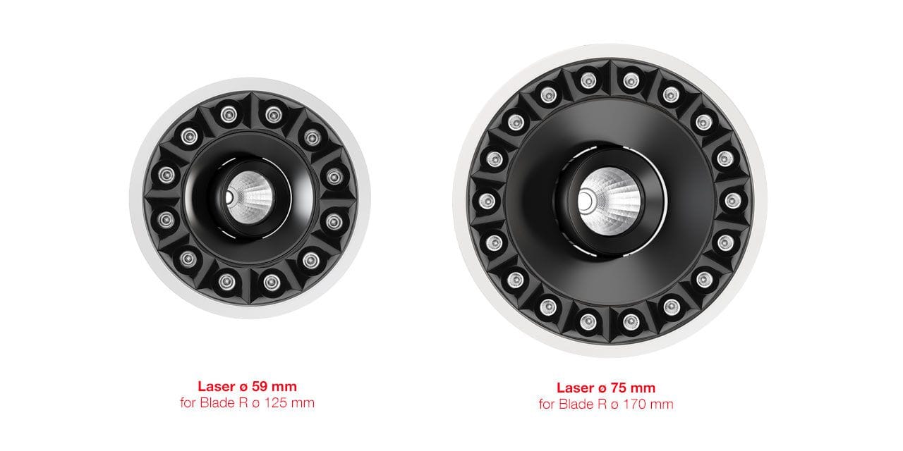 Литье под давлением алюминиевый утопленный прожектор для столешниц iGuzzini Blade R ARCH-00101879 - Вид №4