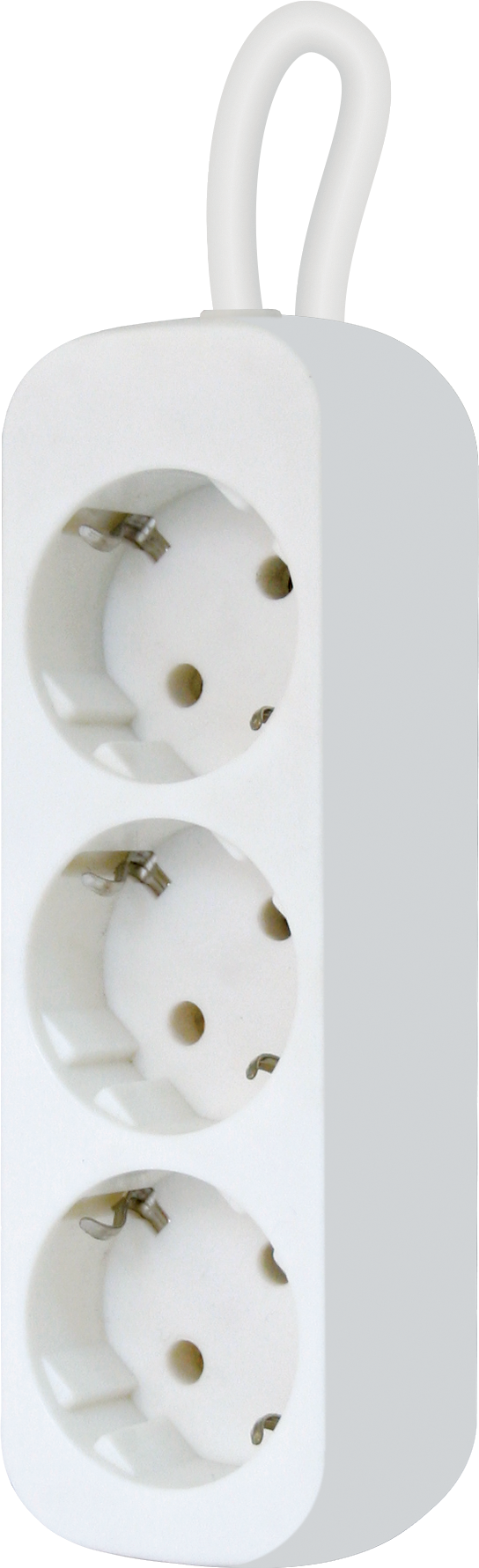 99222 Удлинитель с заземлением e330 3.0 м, 3 розетки (пакет) Defender Santreyd  - Вид №1