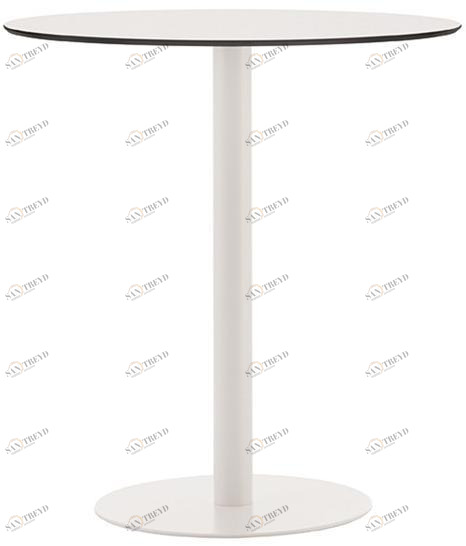 Albaplus Круглый стол со столешницей из hpl Riace sun-id-1456263