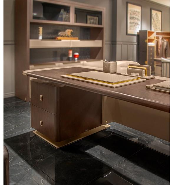 Formitalia Письменный стол из оленьей кожи с ящиками sun-id-1427808 - Вид №4