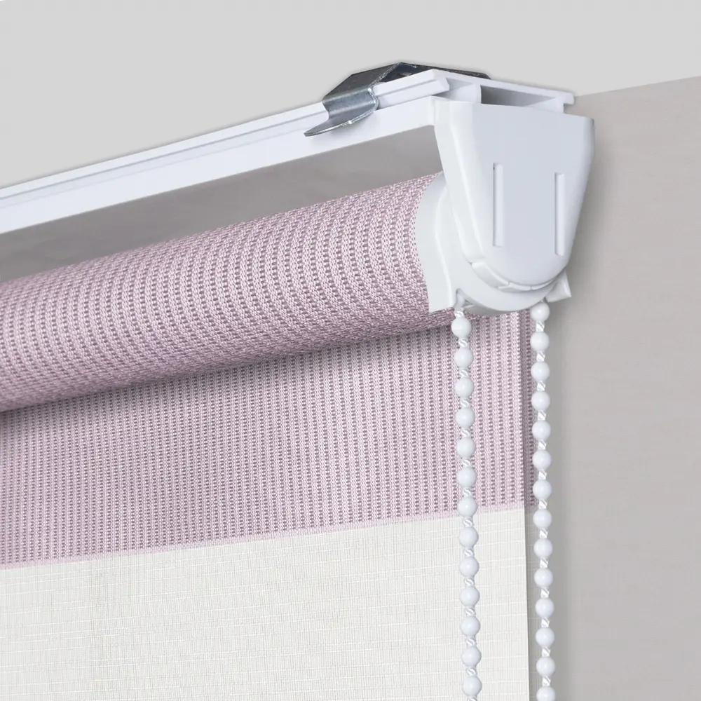 Рулонная штора день-ночь MIAMOZA Петер 120x175 см сиреневая 89411368 STLM-1578862 - Вид №1