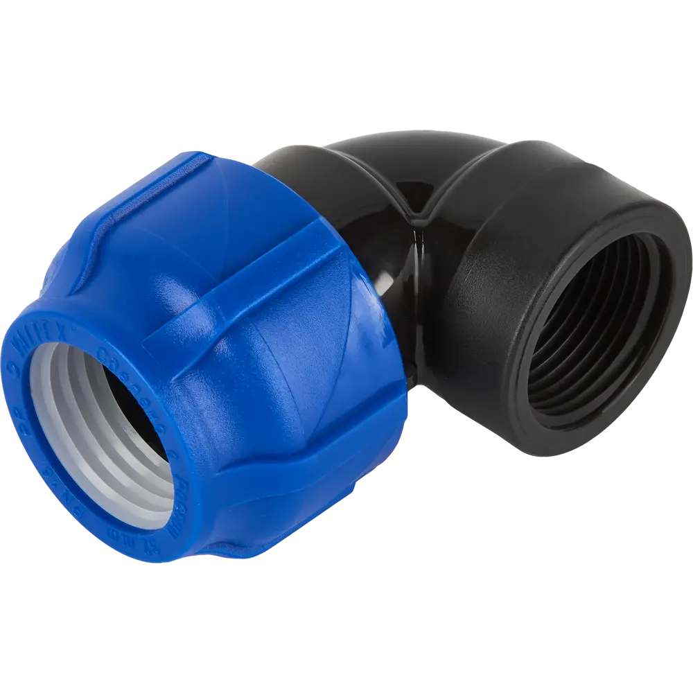 Отвод комбинированный 90° ПНД Valfex 1"x32 мм ВР 1210012332100 STLM-2152424