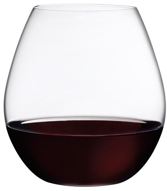 NUDE Набор из четырех хрустальных бокалов для бордового Pure sun-id-1512268 - Вид №1