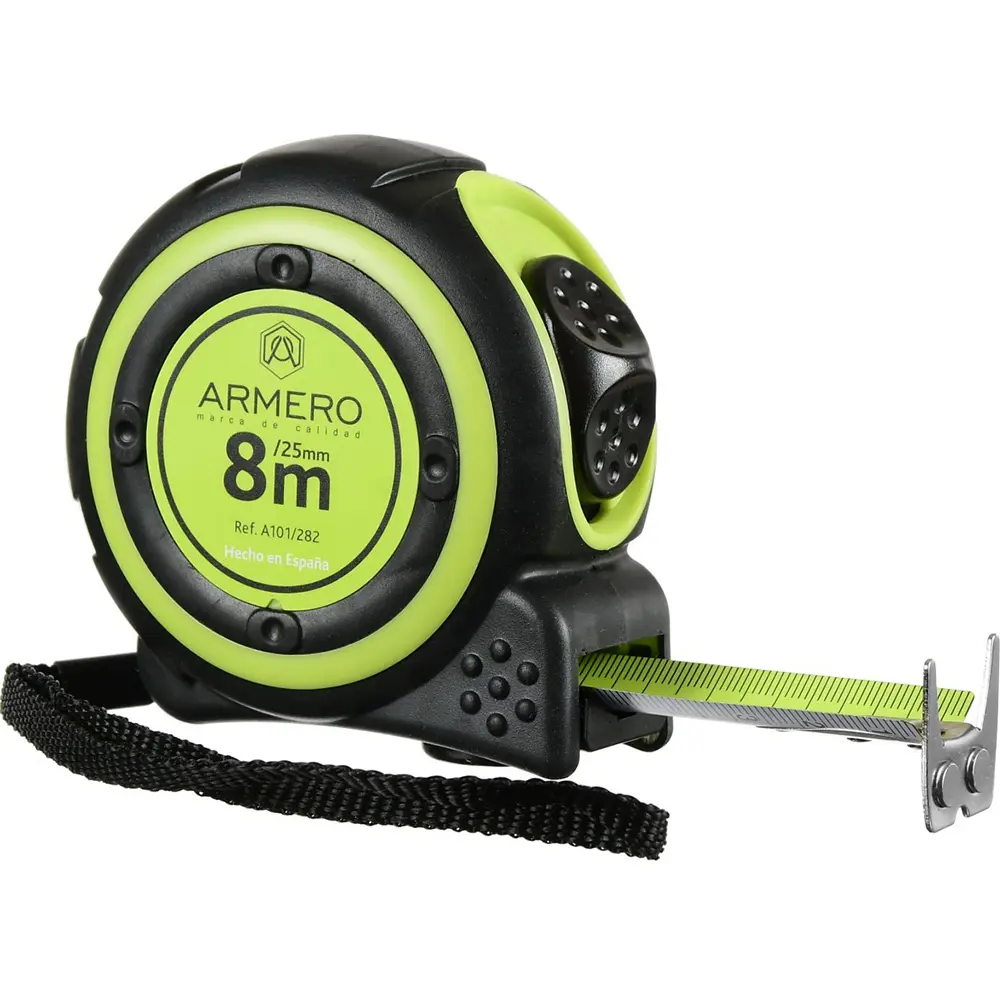 Рулетка Armero с двумя фиксаторами 8 м x 25 мм STLM-2002924