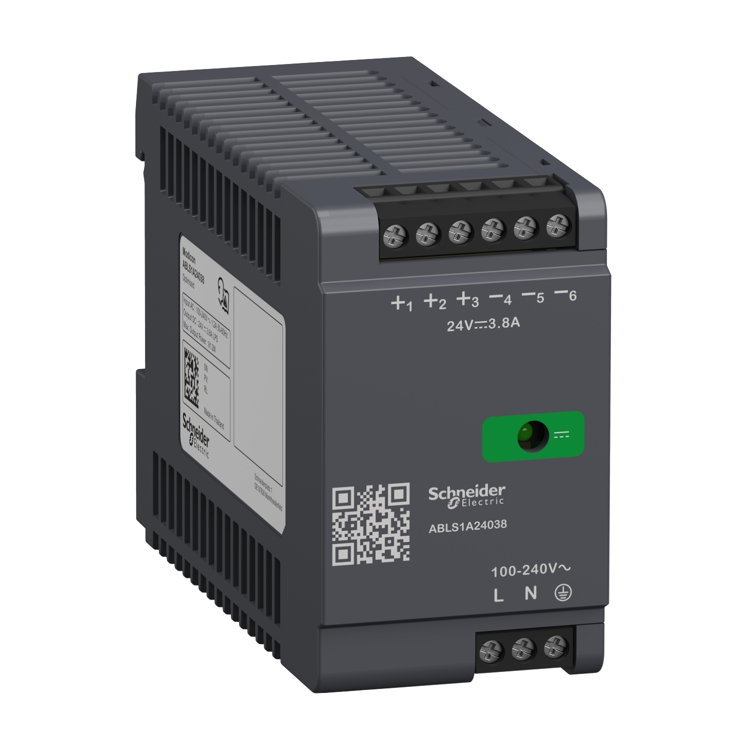 ABLS1A24038 ABL MODICON оптимальный блок питания 24В, 90Вт Schneider Electric 