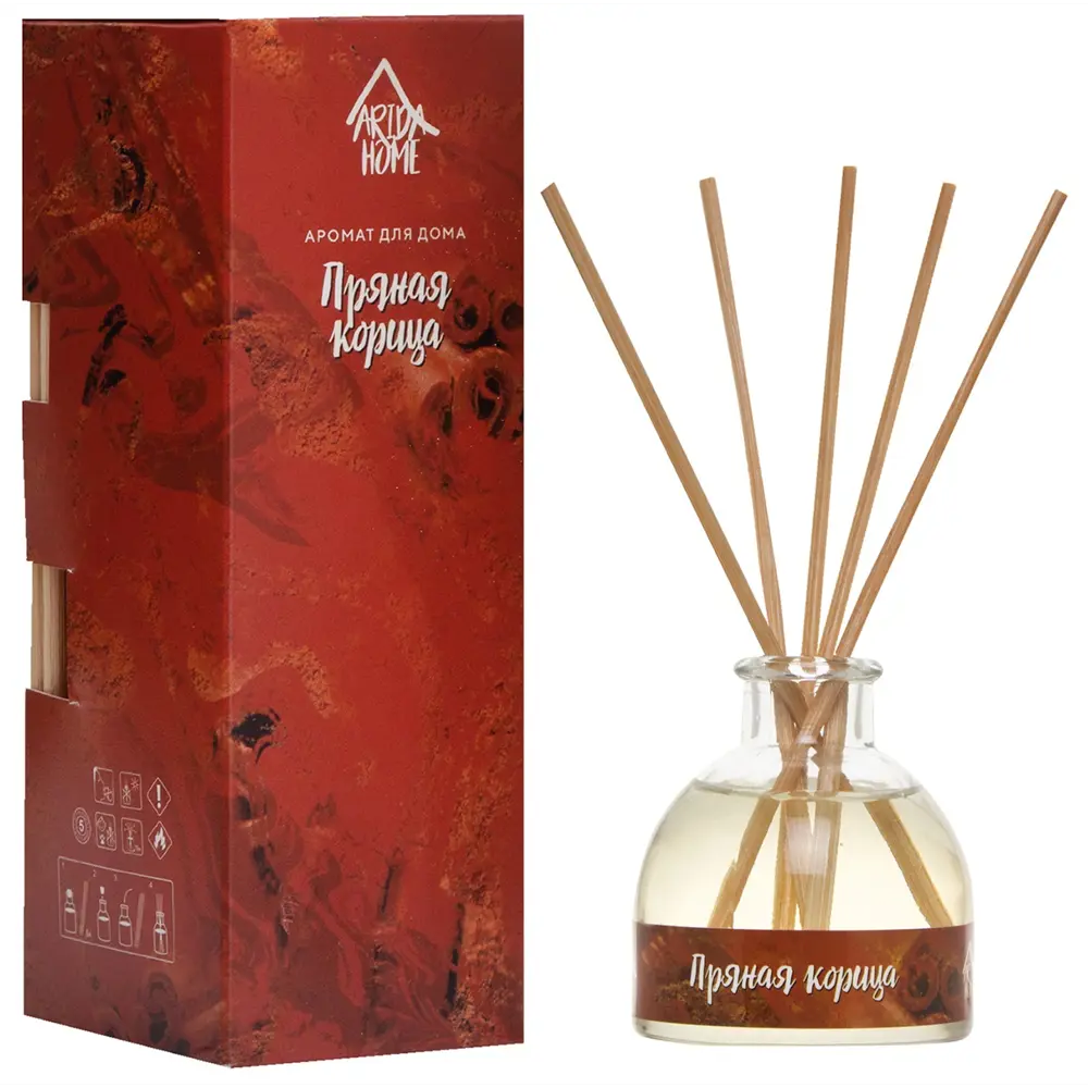 Ароматический диффузор Arida Home Пряная корица 50 мл 85263742 STLM-2162600 