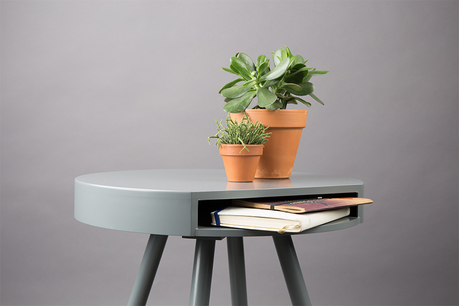 Стол журнальный Hide & Seek серый Zuiver 2300078 - Вид №4