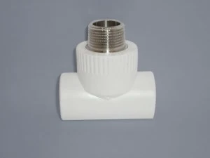 Тройник комбинированный (нар.рез.) 20-1/2 PP-R