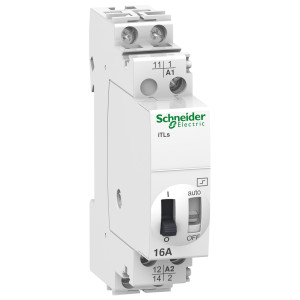 A9C32811 ИМПУЛЬСНОЕ РЕЛЕ С СИГНАЛИЗАЦИЕЙ iTLs 16A 1НО 230В Schneider Electric Acti 9