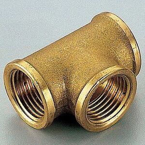 Тройник ВР  3/4'' латунь TIEMME