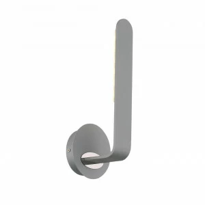 Бра светодиодное серое Ganchi SL456.701.01 ST LUCE GANCHI 00-3929206 Серый
