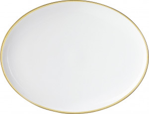 91550 Sieger by Furstenberg Блюдо овальное Sieger by Furstenberg "Мой фарфор! Золотое сокровище" 31см Фарфор